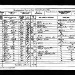 1871 census record for William Telford and family